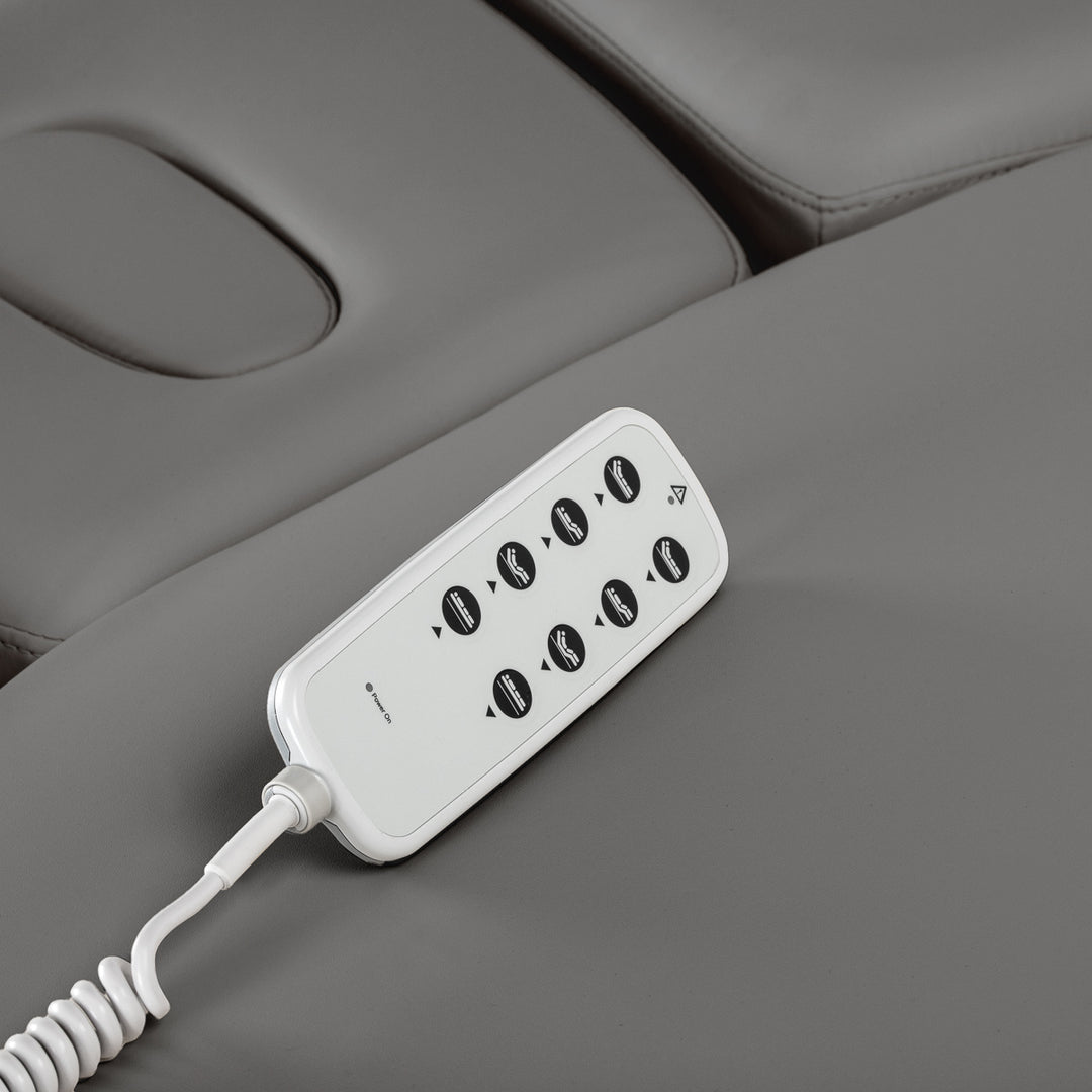 Massageliege Elektrisch Sillon Relax Grau-Schwarz - Bild 17