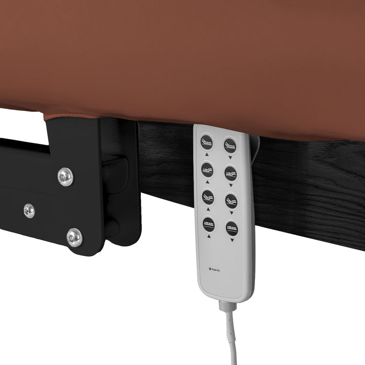 Massageliege Elektrisch Sillon Relax Braun-Schwarz - Bild 7