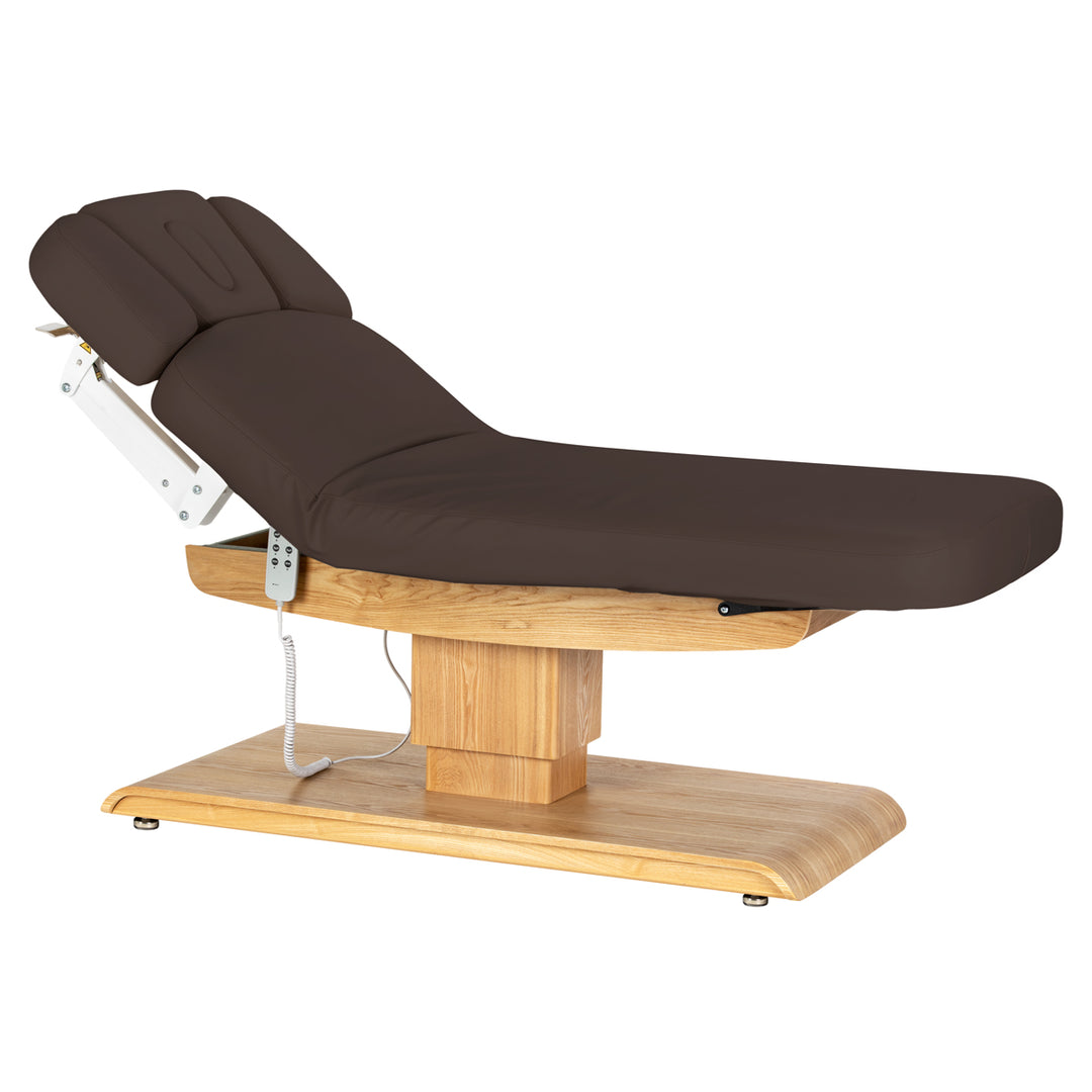 Massageliege Elektrisch Sillon Relax Dunkelbraun-Hellbraun - Bild 2