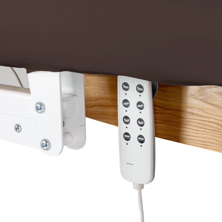 Massageliege Elektrisch Sillon Relax Dunkelbraun-Hellbraun - Bild 7