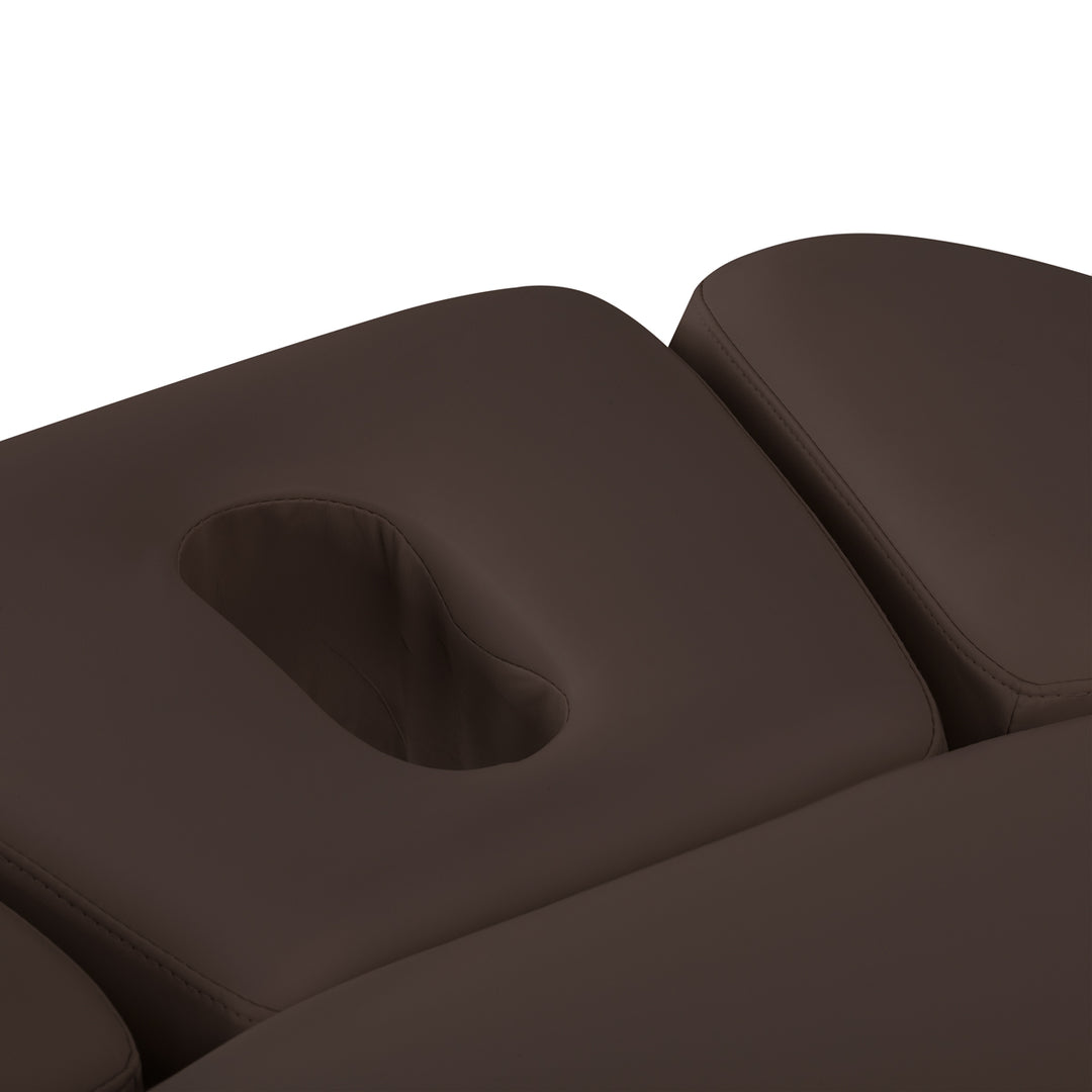 Massageliege Elektrisch Sillon Relax Dunkelbraun-Hellbraun - Bild 12
