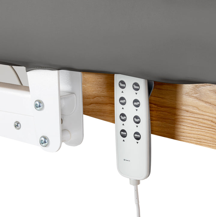 Massageliege Elektrisch Sillon Relax Grau-Hellbraun - Bild 7