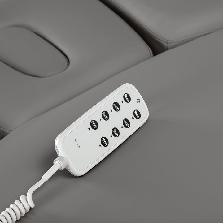 Massageliege Elektrisch Sillon Relax Grau-Hellbraun - Bild 17