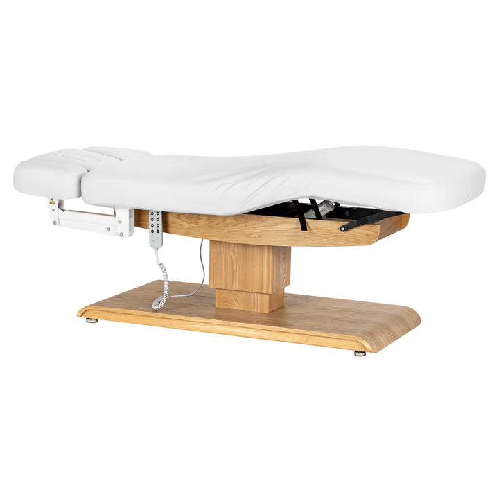 Massageliege Elektrisch Sillon Relax Weiß-Hellbraun - Bild 3