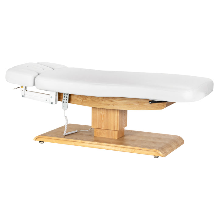 Massageliege Elektrisch Sillon Relax Weiß-Hellbraun - Bild 4