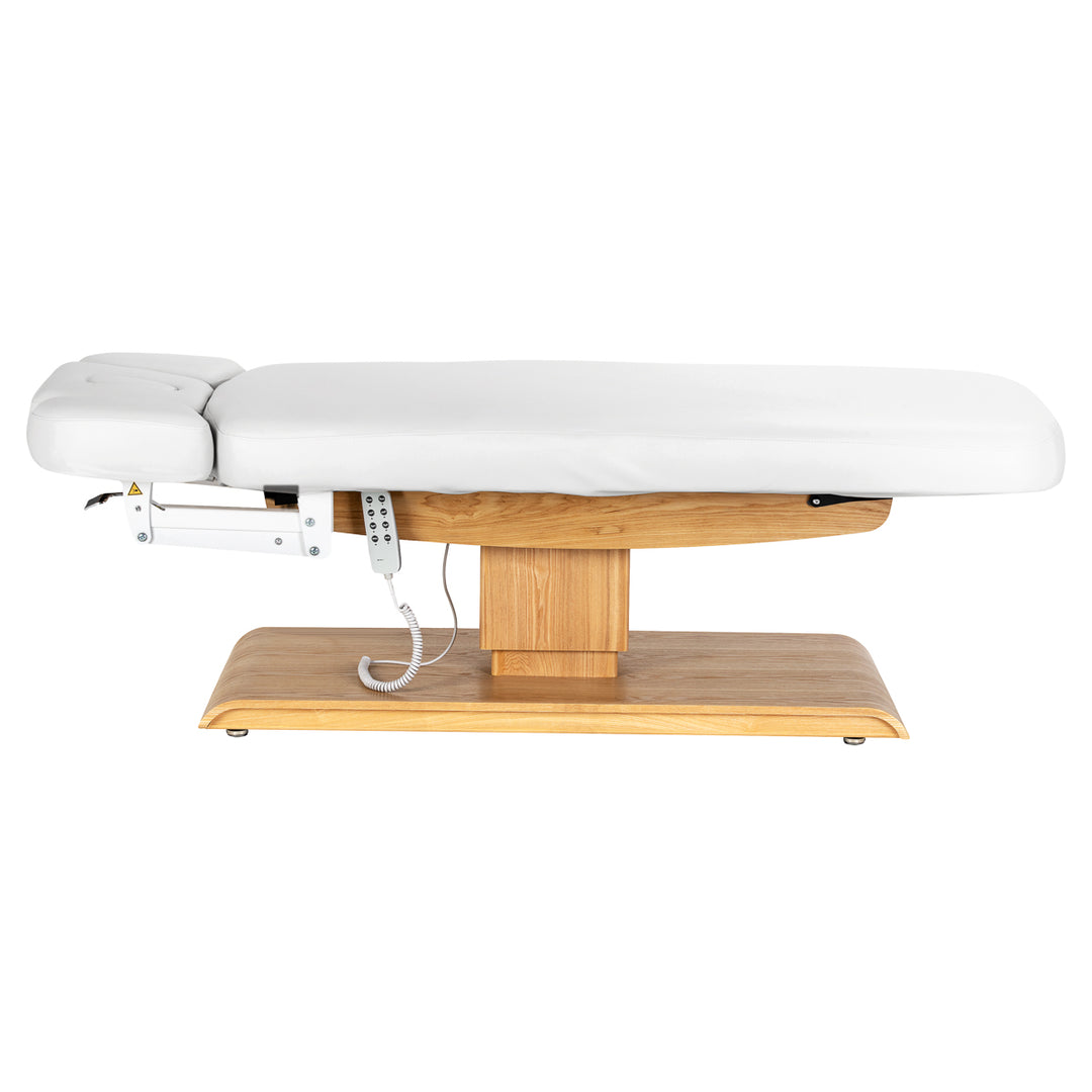 Massageliege Elektrisch Sillon Relax Weiß-Hellbraun - Bild 5