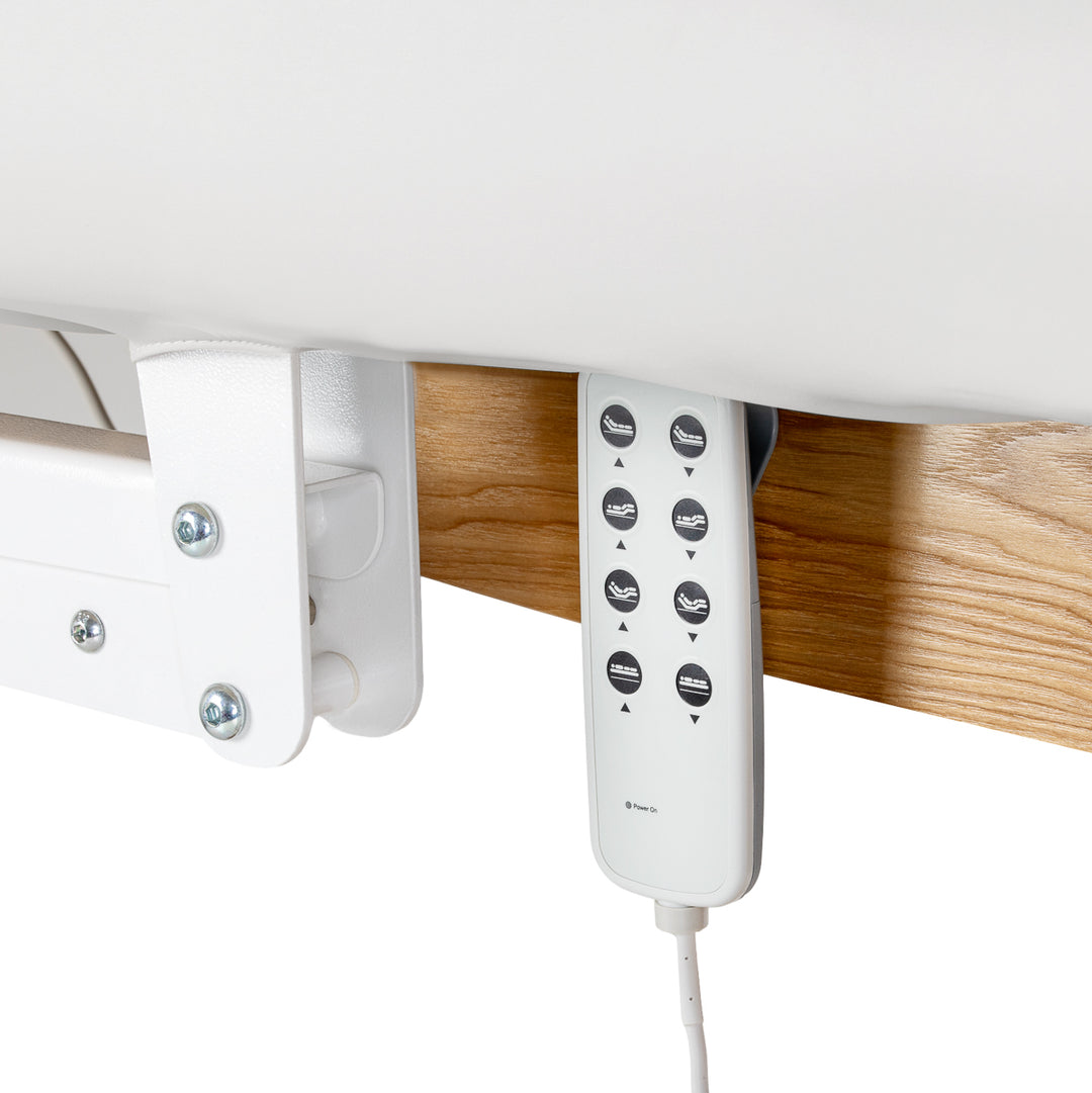 Massageliege Elektrisch Sillon Relax Weiß-Hellbraun - Bild 7