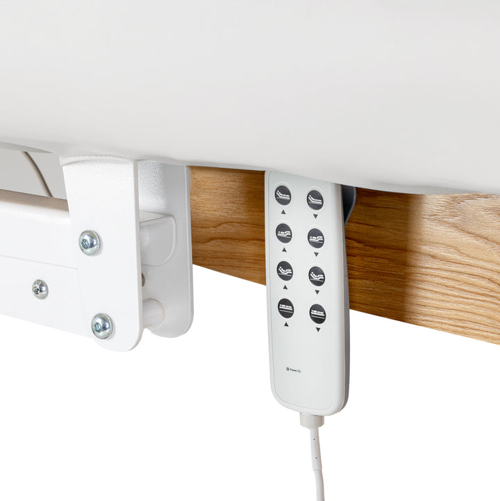 Massageliege Elektrisch Sillon Relax Weiß-Hellbraun - Bild 7