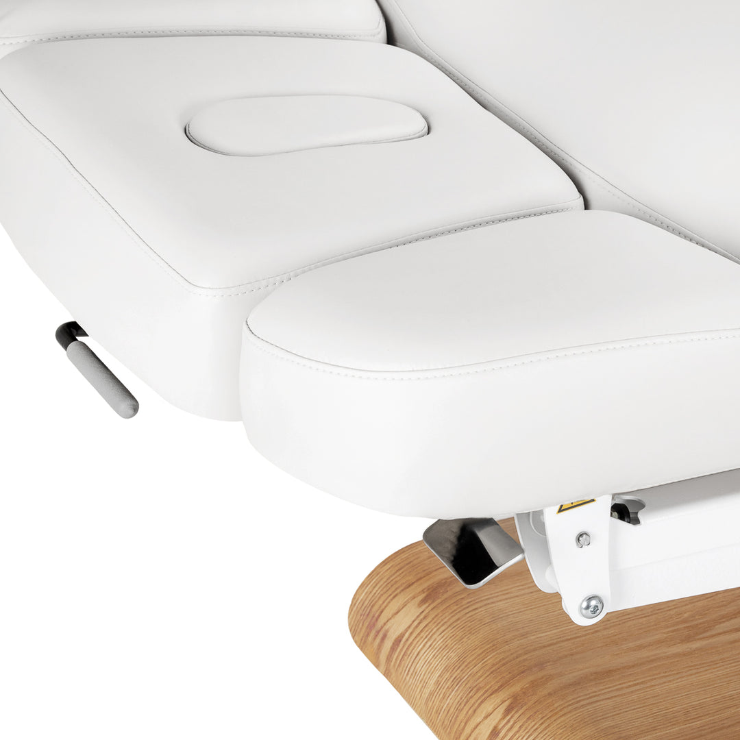 Massageliege Elektrisch Sillon Relax Weiß-Hellbraun - Bild 9