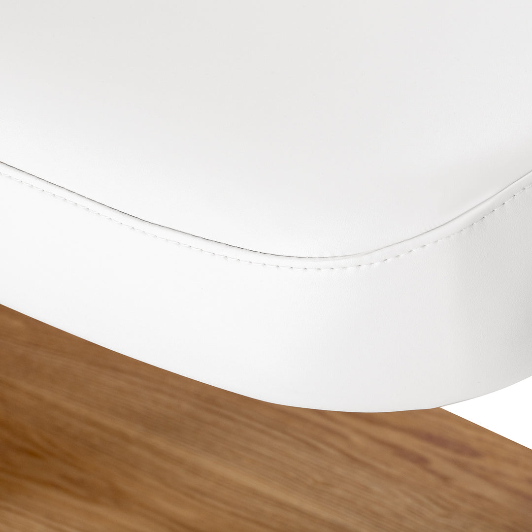 Massageliege Elektrisch Sillon Relax Weiß-Hellbraun - Bild 10