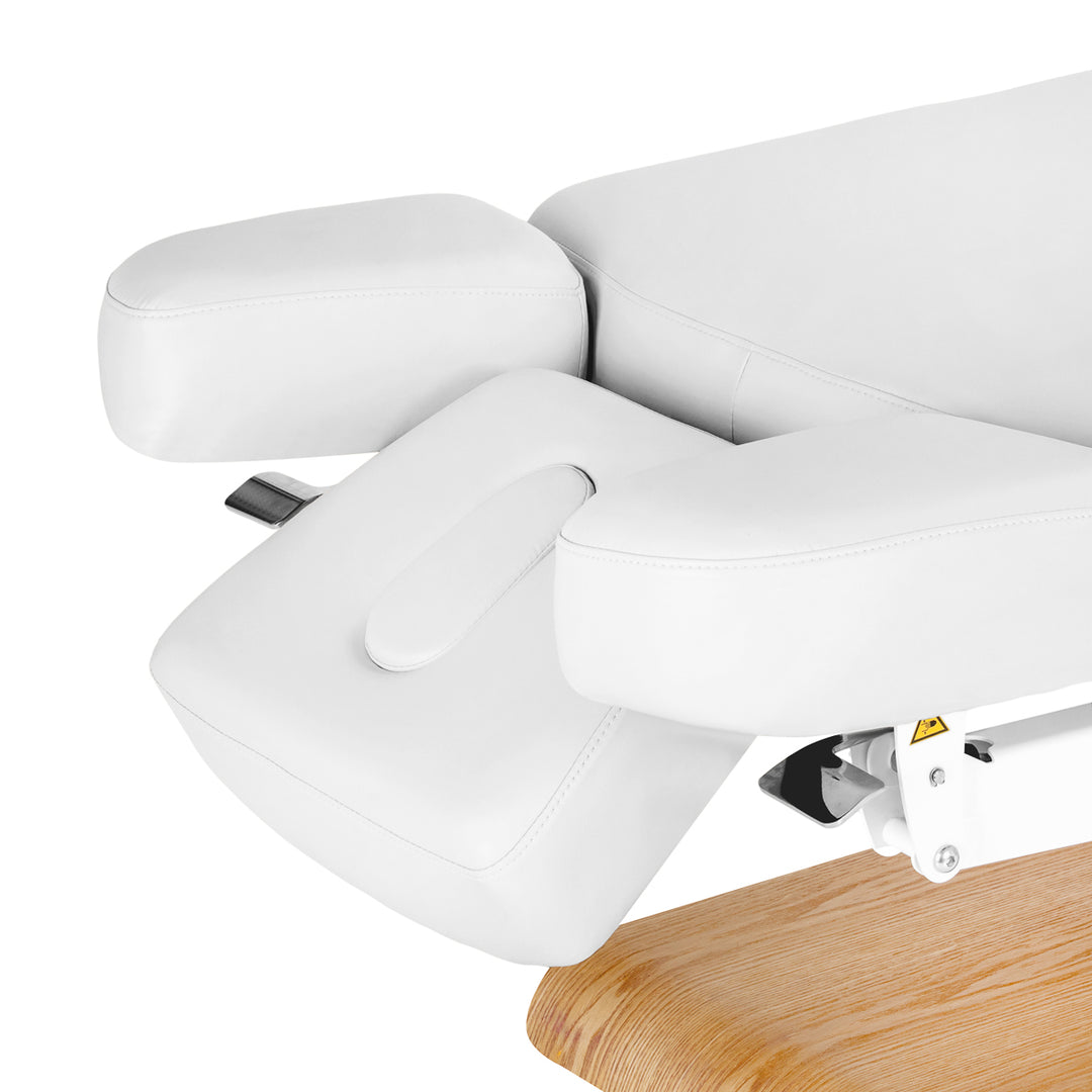 Massageliege Elektrisch Sillon Relax Weiß-Hellbraun - Bild 14