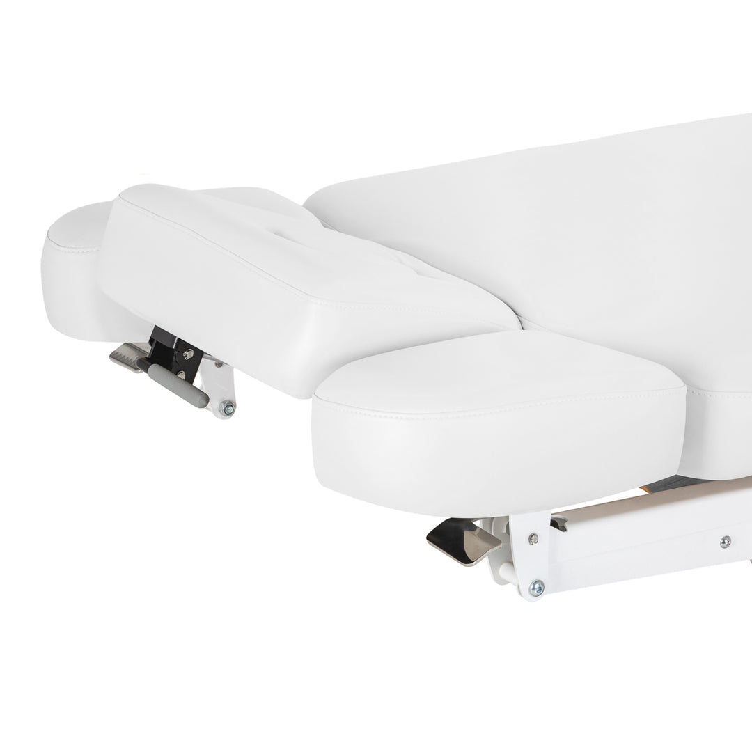Massageliege Elektrisch Sillon Relax Weiß-Hellbraun - Bild 15