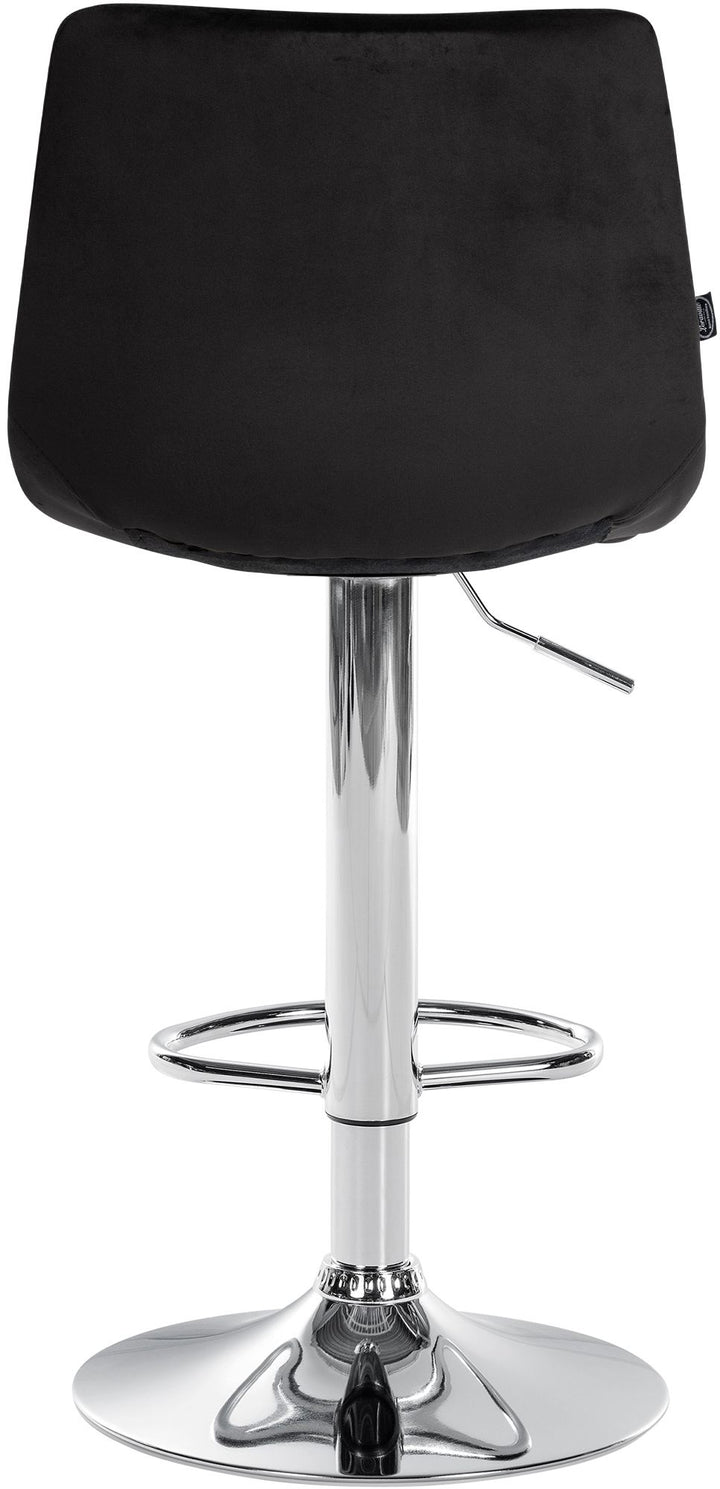 Barhocker 107 Samt Schwarz - Bild 6