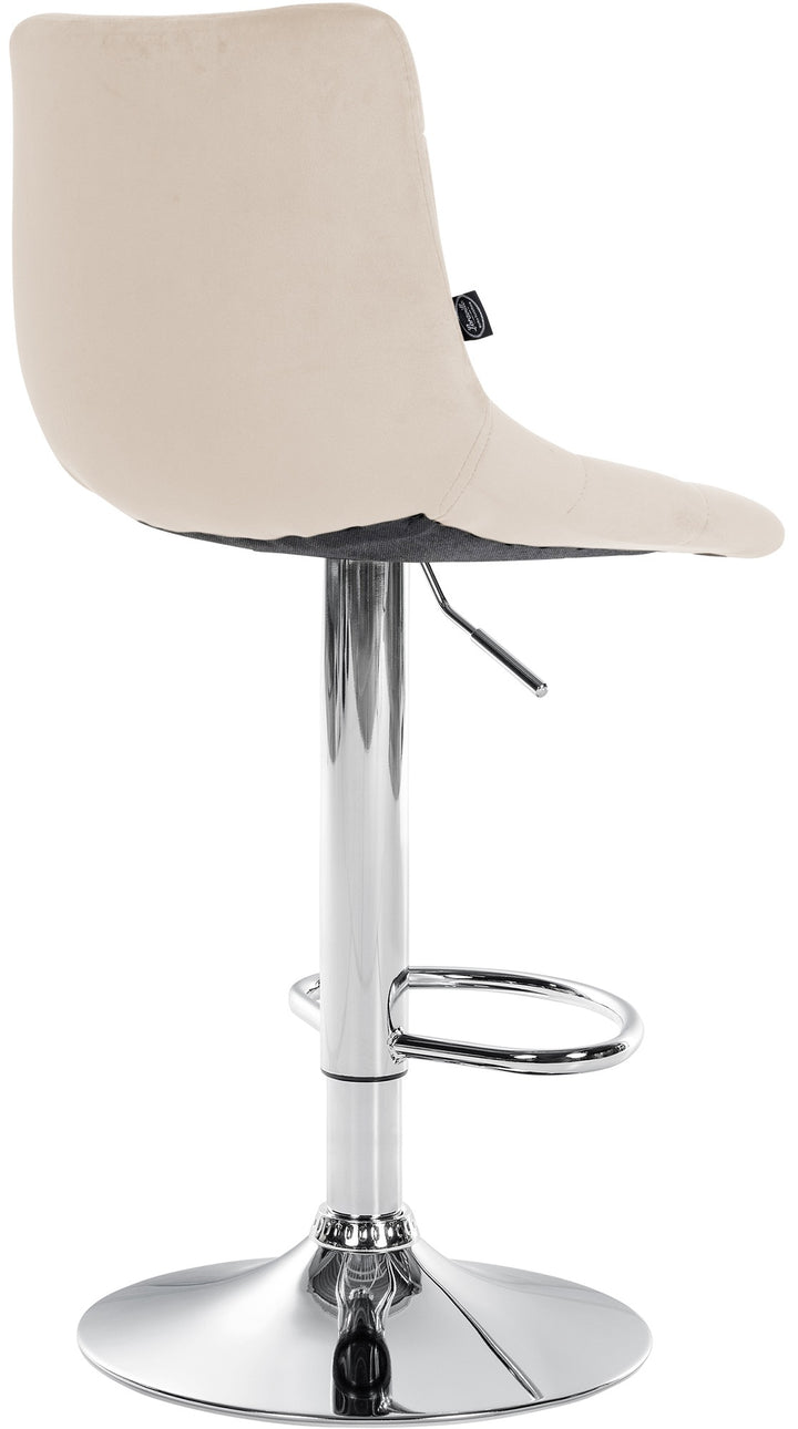 2er-Set Barhocker 107 Samt Creme - Bild 6