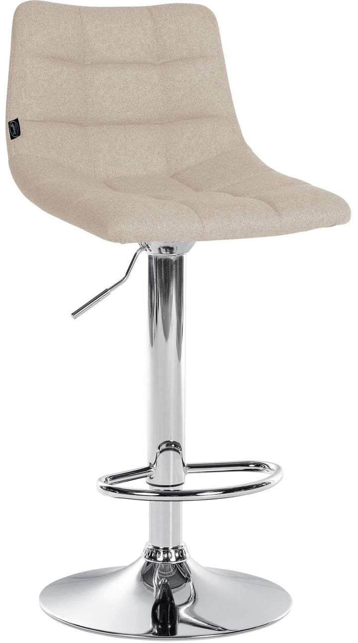 2er-Set Barhocker 107 Stoff Creme - Bild 3