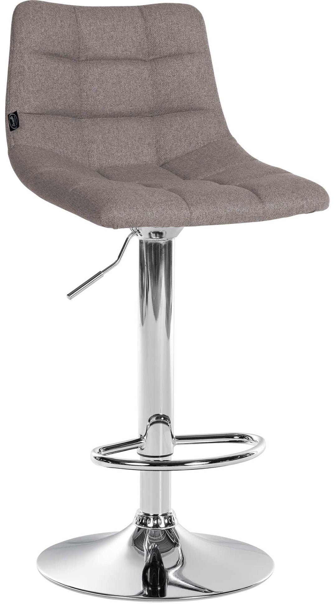 2er-Set Barhocker 107 Stoff Grau - Bild 3