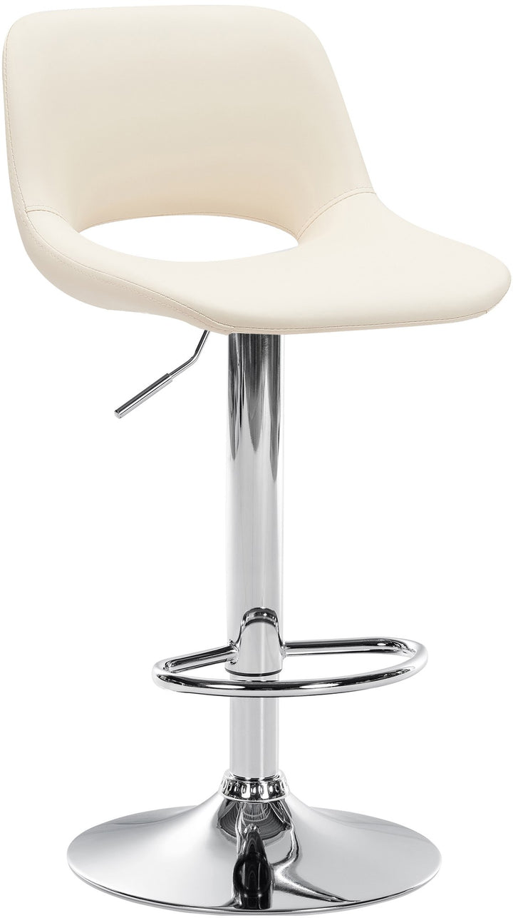 Barhocker 106 Kunstleder Creme