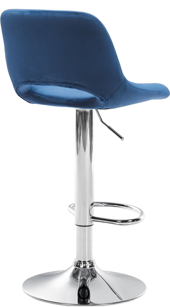 Barhocker 106 Samt Blau - Bild 3