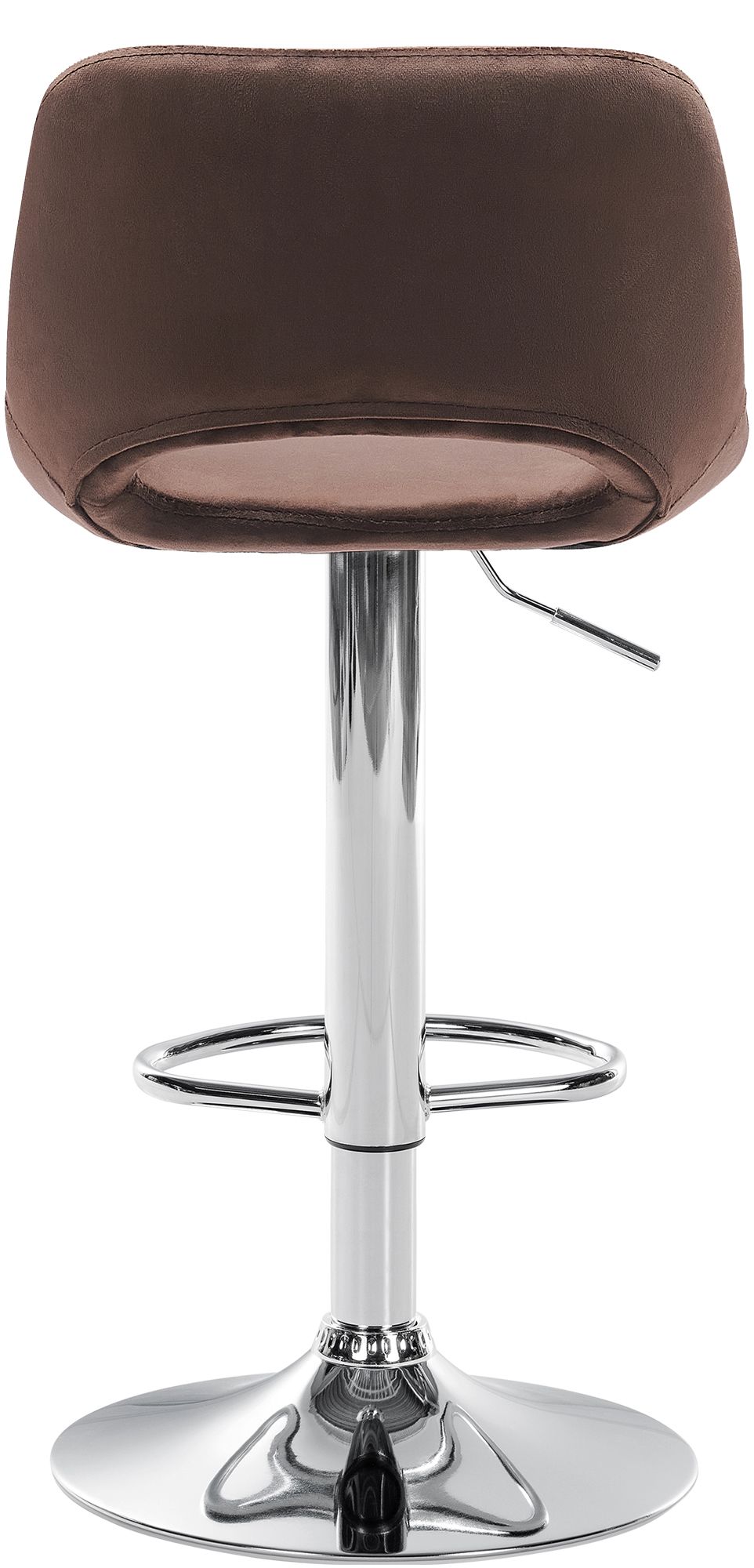 Barhocker 106 Samt Braun - Bild 4
