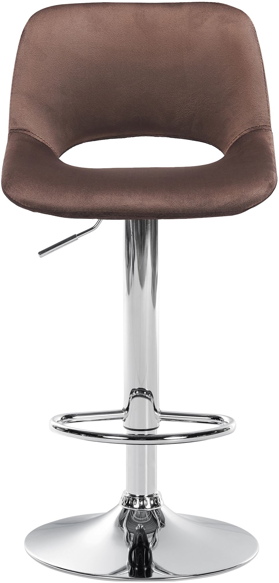 Barhocker 106 Samt Braun - Bild 5