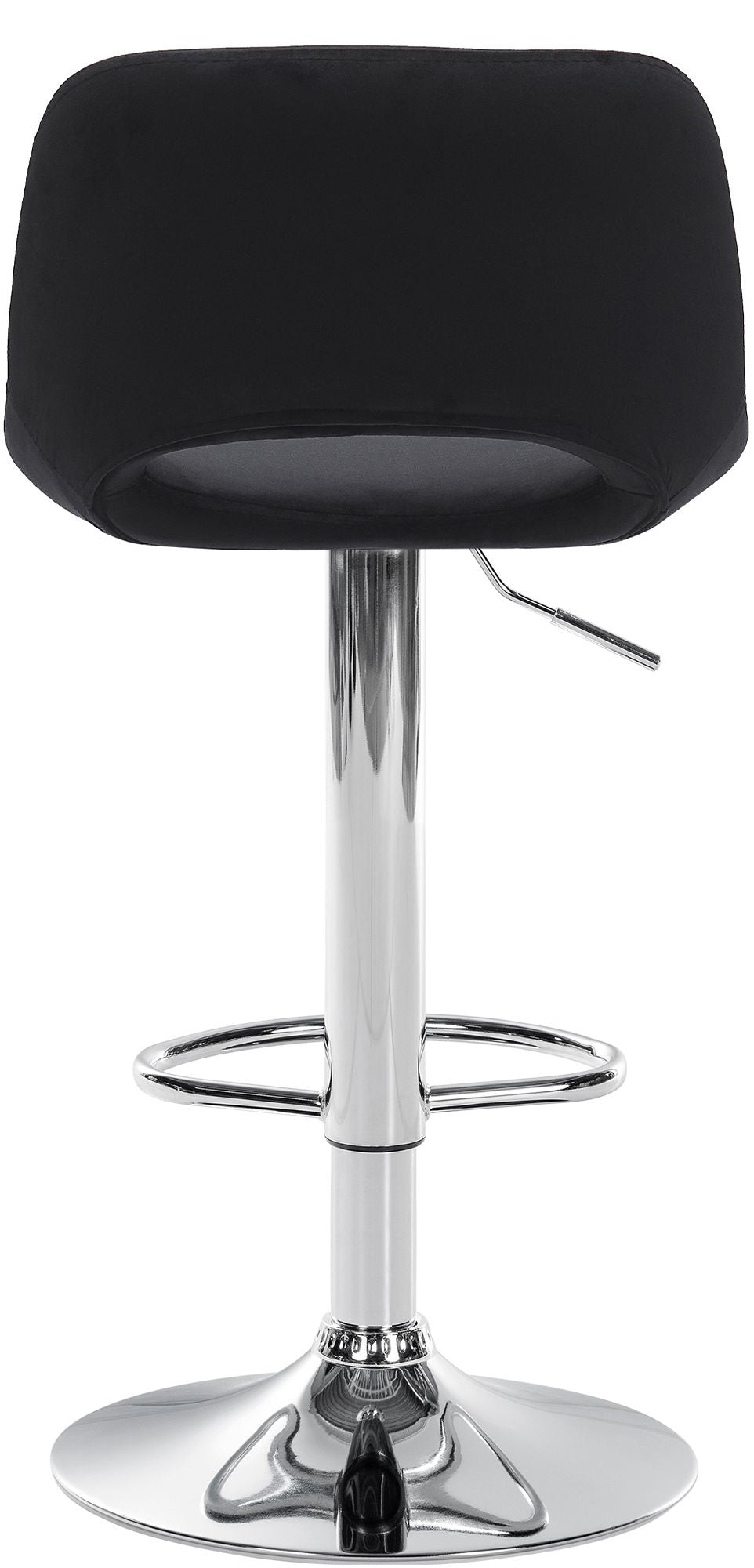 Barhocker 106 Samt Schwarz - Bild 4