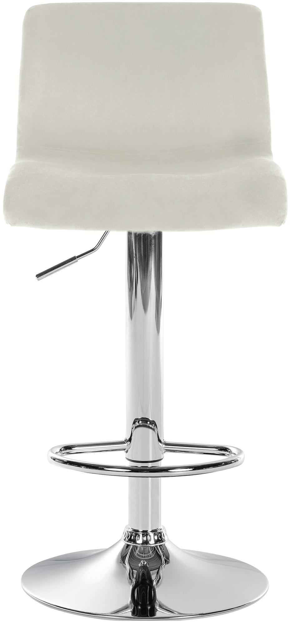 Barhocker 105 Samt Creme - Bild 5