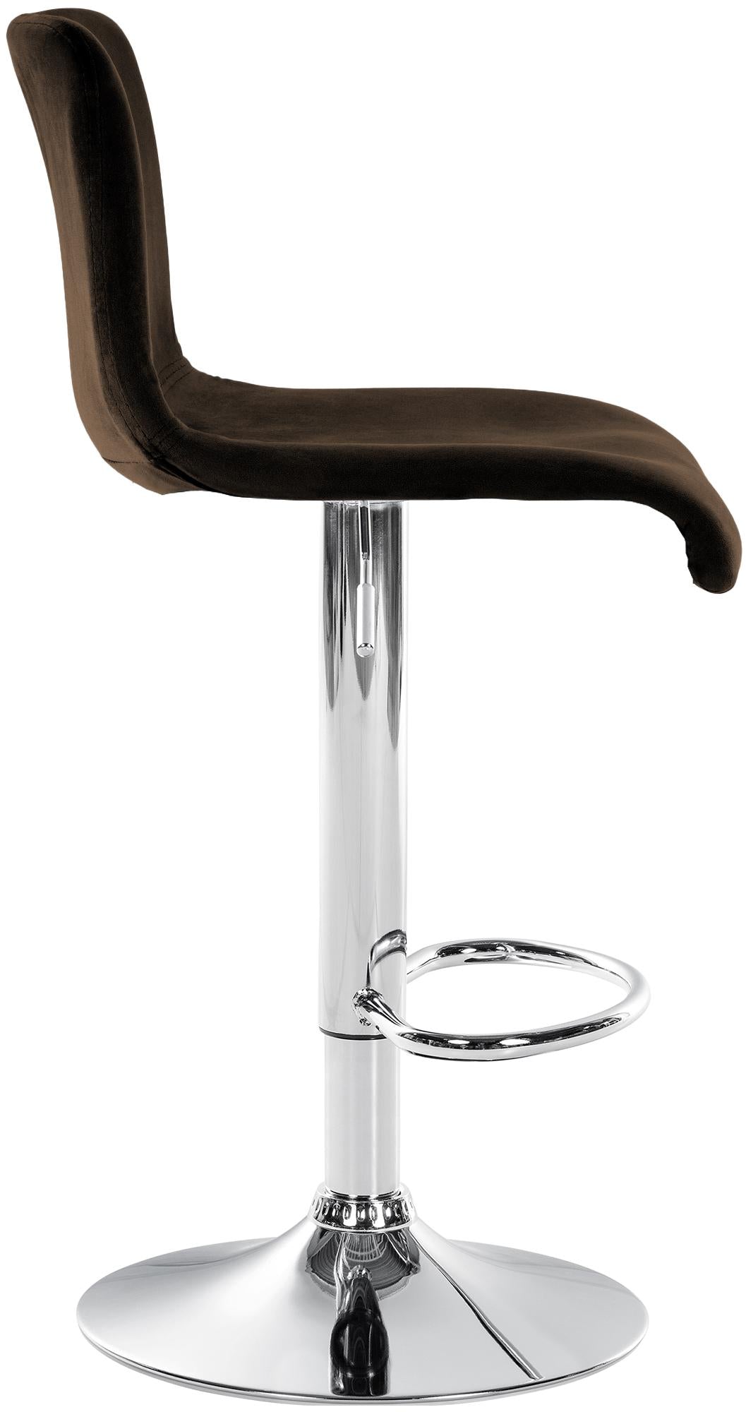 Barhocker 105 Samt Braun - Bild 6
