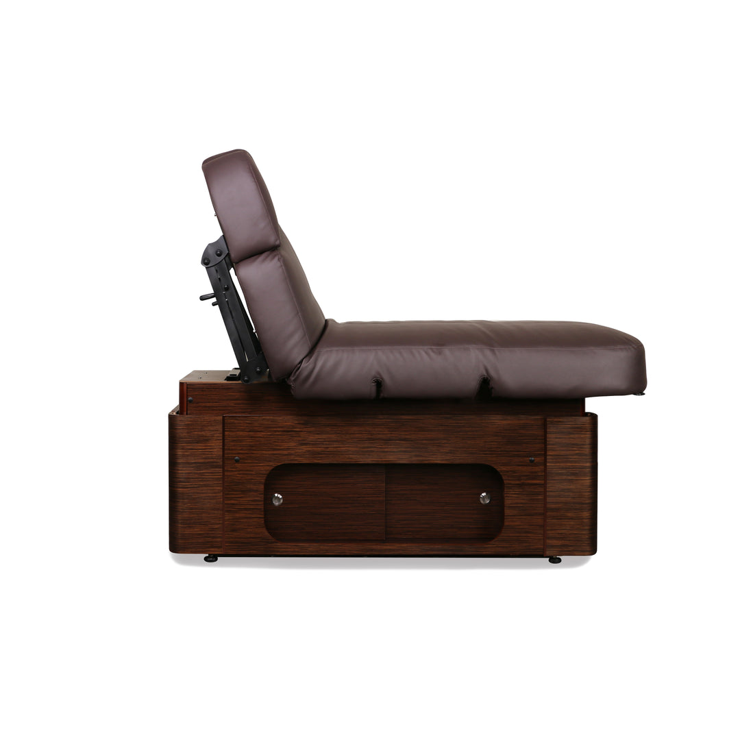 Massageliege Elektrisch Keid mit Heizung Wenge-Dunkelbraun