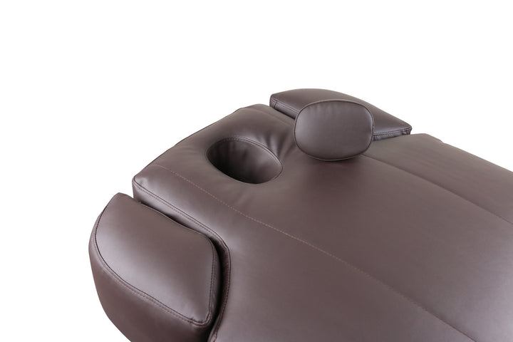 Massageliege Elektrisch Keid mit Heizung Wenge-Dunkelbraun