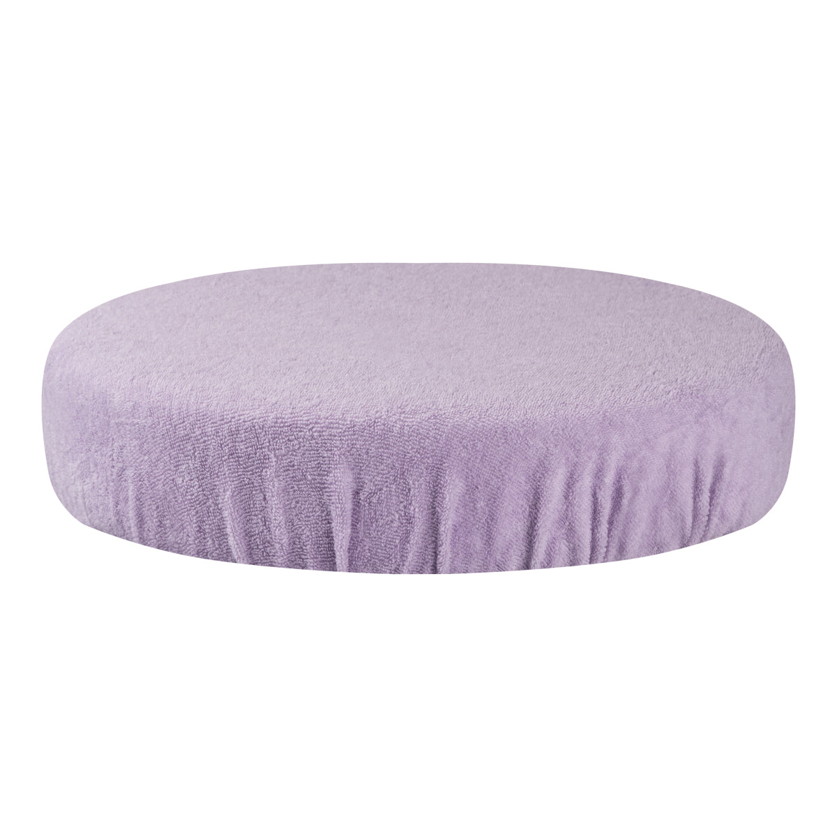Stuhlhusse Arbeitshocker Terry Violet