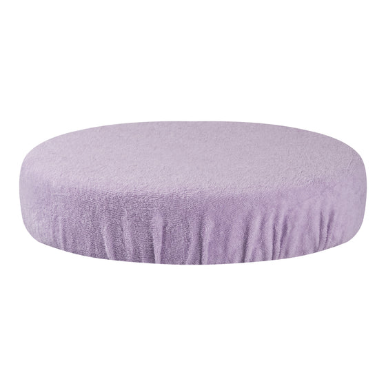 Stuhlhusse Arbeitshocker Terry Violet
