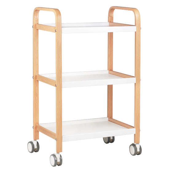 Kosmetikwagen HS09 Holz Weiß