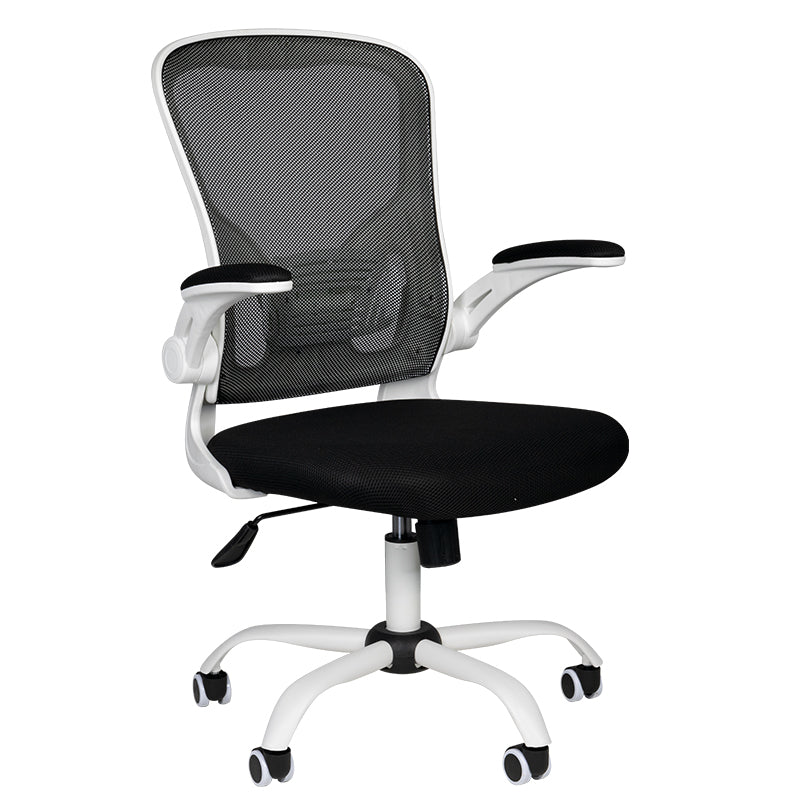 Bürostuhl Komfort 73 Weiß-Schwarz 1