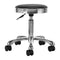 Rollhocker M-1639 Silber Schwarz