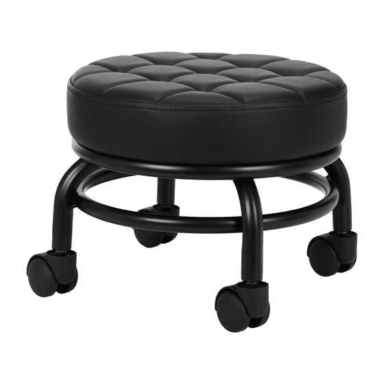 Rollhocker Höhenverstellbar H13 Schwarz