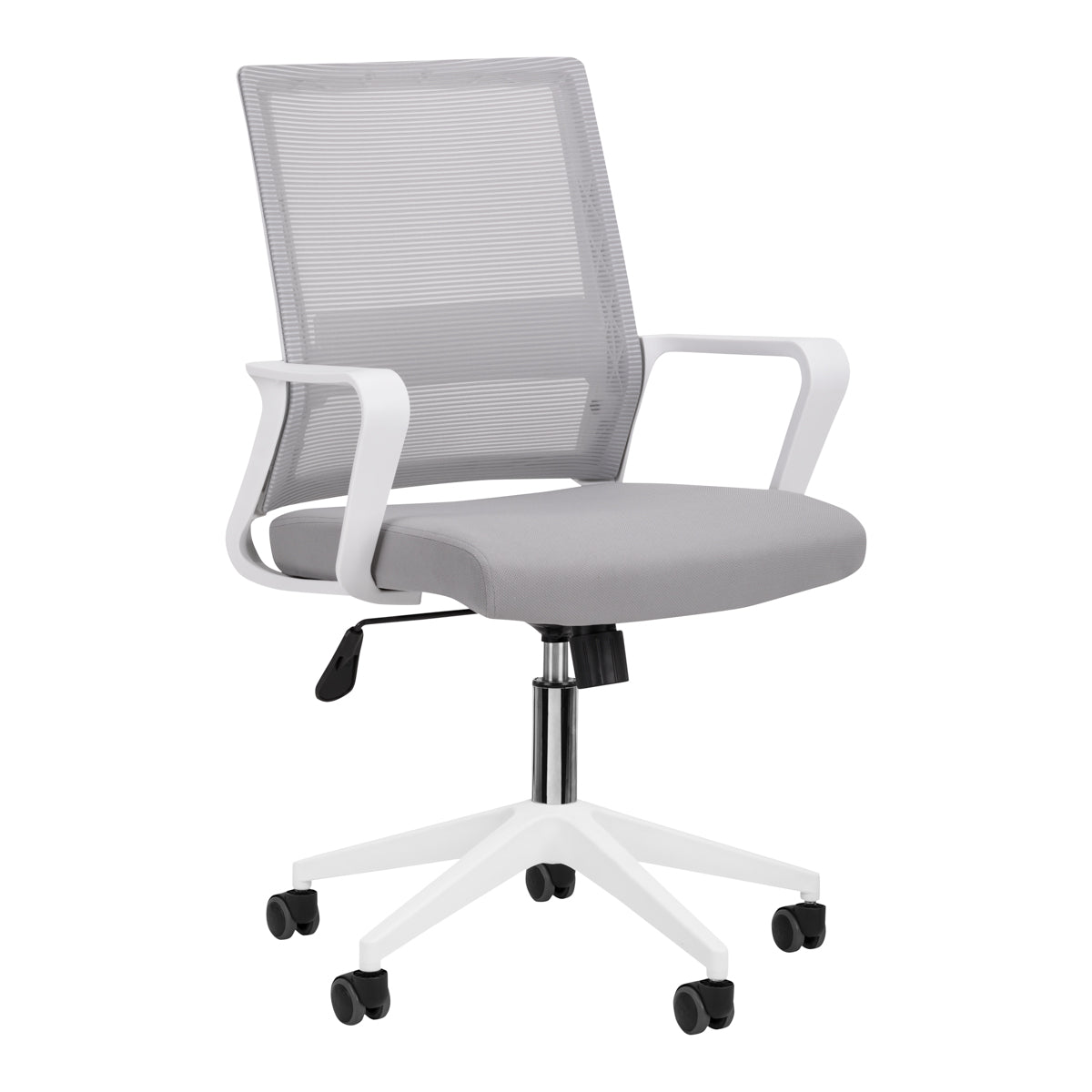 Bürostuhl QS-11 Weiß-Grau 1
