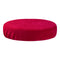 Stuhlhusse Arbeitshocker Samt Fuchsia