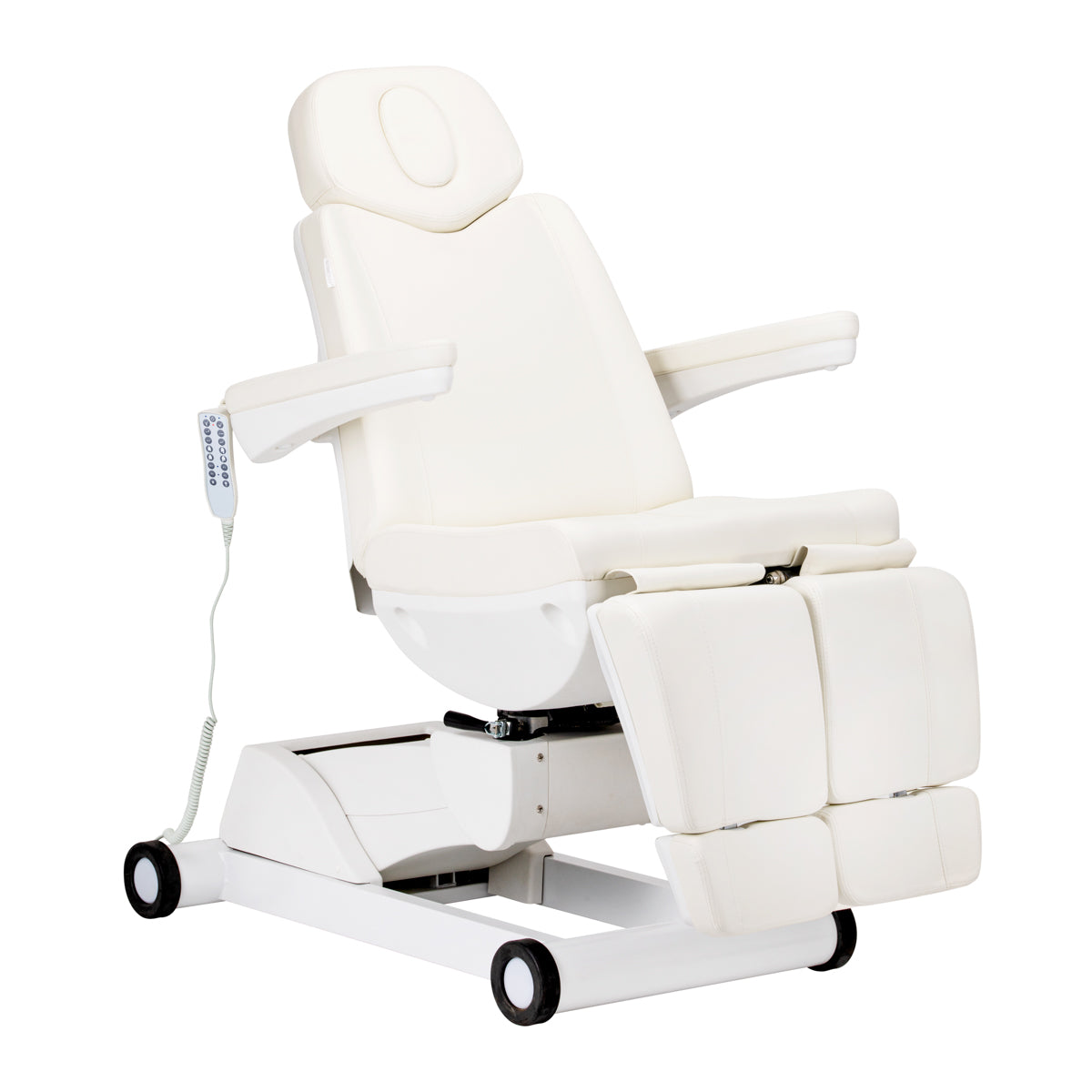 Kosmetikliege Elektrisch Azzurro Drehbar 873 Pedi Weiß 1