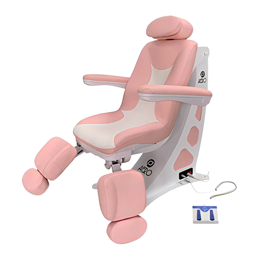Behandelstoel Elektrisch P Clinic Aero Roze 1