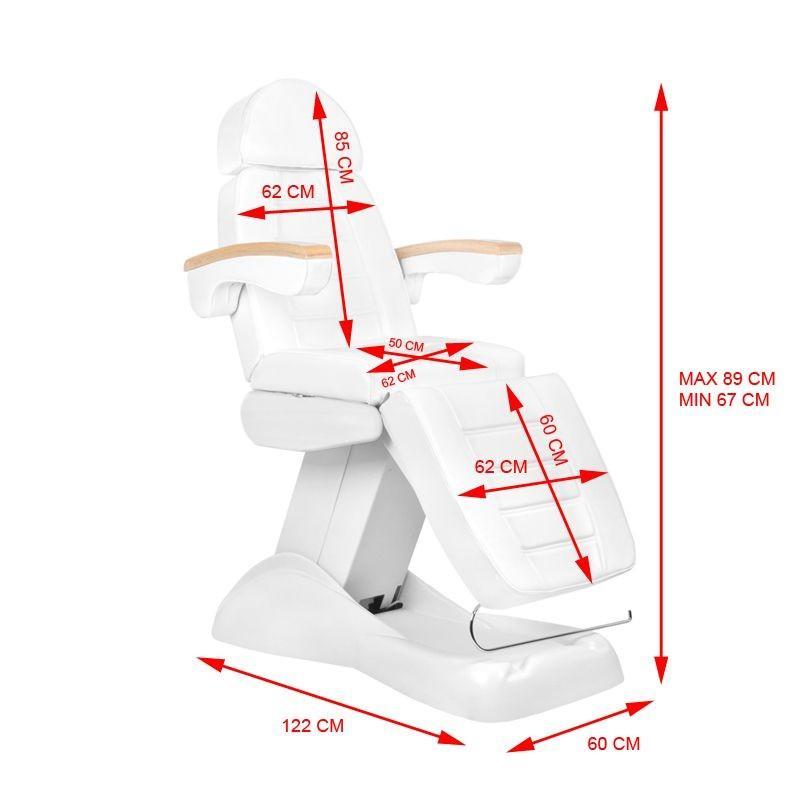 Behandelstoel Elektrisch Lux 3M Beuken 6