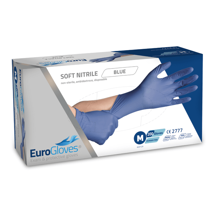Handschuhe EuroGloves Soft-Nitril Blau 200St.