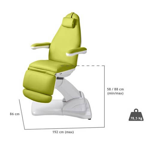 Kosmetikliege Elektrisch Drehbar LusQmed 2245 3