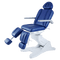 Kosmetikliege Elektrisch Drehbar LusQmed Pedi 901 3 Blau