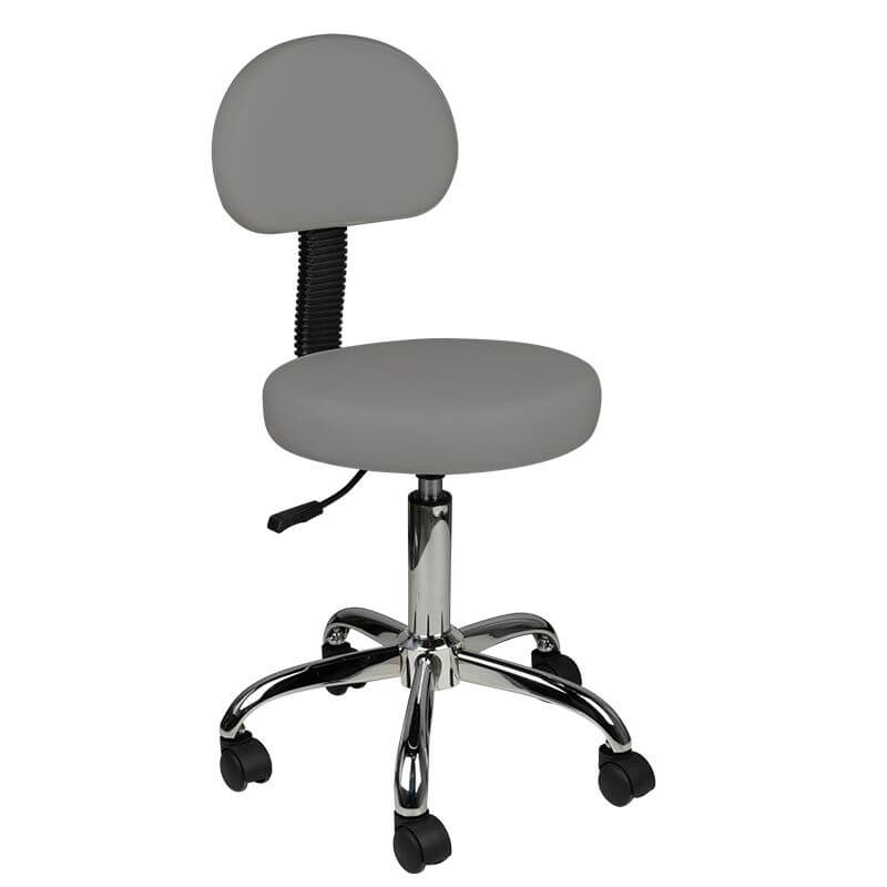 Rollhocker AM-9934 Grau