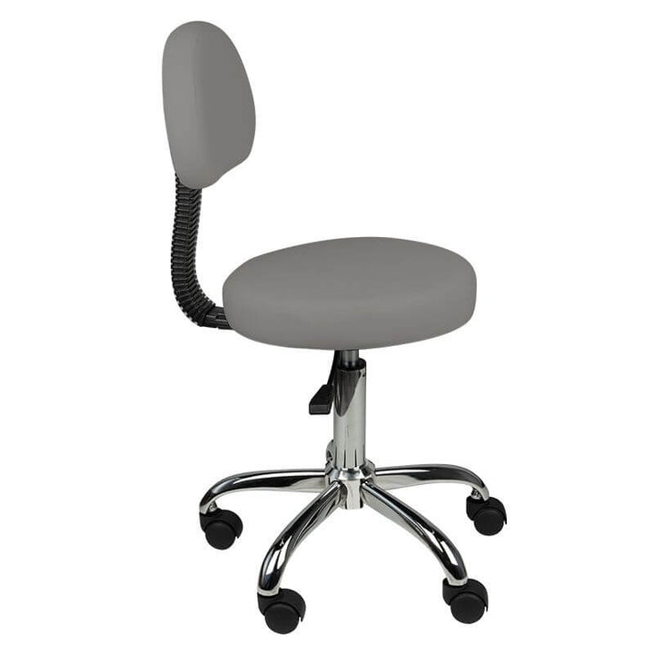 Rollhocker AM-9934 Grau