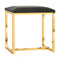 Hocker Agnes Gold-Schwarz